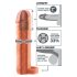 X-TENSION Perfect 2 - peeniserõngas (19 cm) - naturaalne