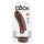 King Cock 8 dildo (20 cm) - pruun
