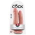King Cock Double Penetrator - elutruu topelt dildo (naturaalne)