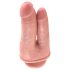 King Cock Double Penetrator - elutruu topelt dildo (naturaalne)