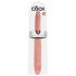 King Cock 16 Tapered - elutru toppelt dildot (41 cm) - naturaalne