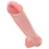 King Cock 15 - iminappidega munanditega dildo (38 cm) - naturaalne