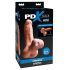 PDX Reach Around - 2in1 kunsttagumik ja peenisekate (naturaalne)