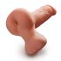 PDX Reach Around - 2in1 kunsttagumik ja peenisekate (naturaalne)