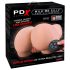 PDX Elite Milk Me Silly - vibratsiooniga nuku masturbator (naturaalne)
