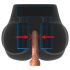 PDX Elite Milk Me Silly - vibratsiooniga nuku masturbator (naturaalne)