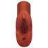 PDX Double Stroker - 2in1 realistlik masturbaator (pruun)