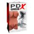 PDX Perfect DD's - kaunis kehakuju kahe naudinguga (pruun)