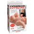 Pipedream DD - 2in1 vibratsiooniga torso masturbaator (naturaalne)