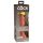 King Cock Elite 6 - iminapaga, elutruu dildo (15cm) - tume