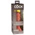 King Cock Elite 6 - iminapaga, elutruu dildo (15cm) - tume