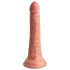 King Cock Elite 7 - iminapaga, elutruu dildo (18 cm) - naturaalne