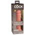 King Cock Elite 8 - iminapaga, realistlik dildo (20cm) - naturaalne