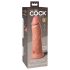 King Cock Elite 8 - iminapaga, realistlik dildo (20cm) - naturaalne