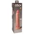 King Cock Elite 9 - iminapaga, realistlik dildo (23 cm) - naturaalne
