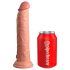 King Cock Elite 9 - iminapaga, realistlik dildo (23 cm) - naturaalne
