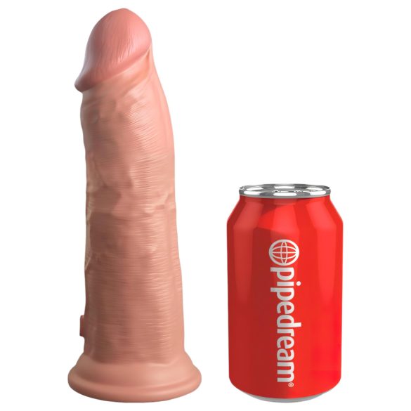 King Cock Elite 8 - iminapaga vibraator - 20 cm - naturaalne