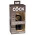 King Cock Crown Jewels - vibratsiooniga peeniserõngas (must)