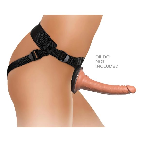 King Cock Elite Comfy Body Dock - strap-on püksid - pruun