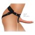 King Cock Elite Comfy Body Dock - strap-on püksid - pruun