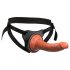 King Cock Elite Comfy - kinnitatav dildo rakmete ja pimedas looduse toonis