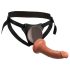 King Cock Elite Comfy - kinnitatav dildo rakmete ja pimedas looduse toonis