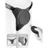 Body Dock G-punkti pro - juhtmevaba must strap-on