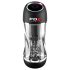 PDX ViewTube Pro - imemema ja vibreeriv masturbaator (must)