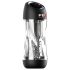 PDX ViewTube Pro - imemema ja vibreeriv masturbaator (must)