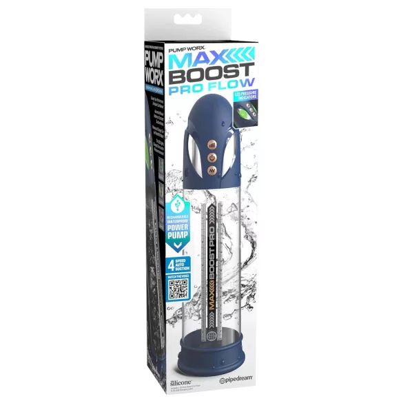 Pipedream - Pump Worx - automaatne peenispump (sinine)