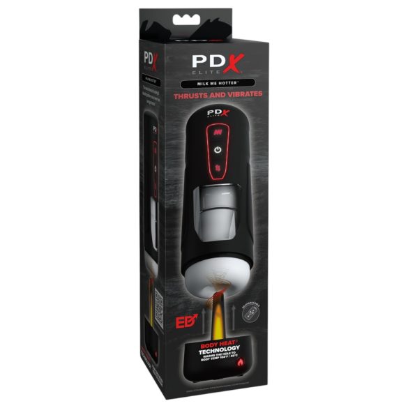 PDX Elite Milk Me Hotter - isesoojenev masturbaator - must