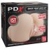 PDX Elite - imemis- ja vibreeriv 2in1 masturbaator (naturaalne)