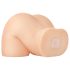 PDX Elite - 2-ühes vibratsiooniga masturbaator (naturaalne)