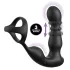Pipedream Anal Fantasy Ass-Gasm - pöörleva peaga anaalvibraator peeniserõngaga (must)