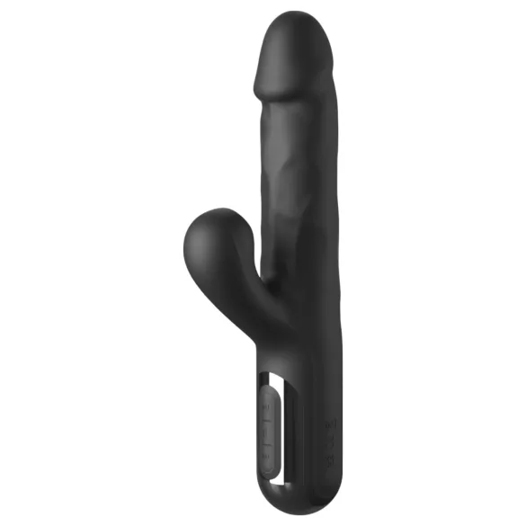 Fetish - 3-mootoriline tõukav vibraator (must)