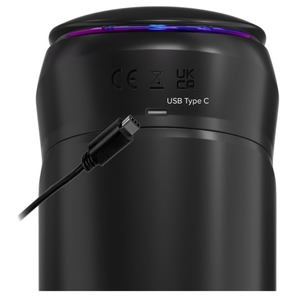 PDX Elite Moto-Bator Pro - masturbaator - soojendusega, vibreeriv, kuulidega