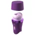 Fantasy For Her Lush Kiss Plush - imemiskeele ja -lutsuva funktsiooniga kliitoristimulaator (lilla)