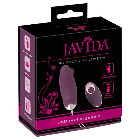 Javida - raadiopulssiga vibraator muna (lilla)