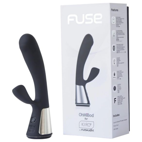 Fleshlight OHMIBOD Kiiroo - nutikas kliitori vibraator (must)