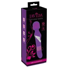 Javida Wand & Pearl - 2in1 massaaživibraator - lilla
