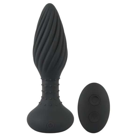 ANOS - pöörlev pärlivibrator (must)