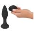 ANOS - pöörlev pärlivibrator (must)