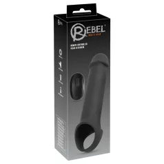 Rebel - akuga vibreeriv peenisehülss - must