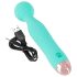 Cuties Mini Wand - veekindel akupesaga masseeriv vibraator (roheline)