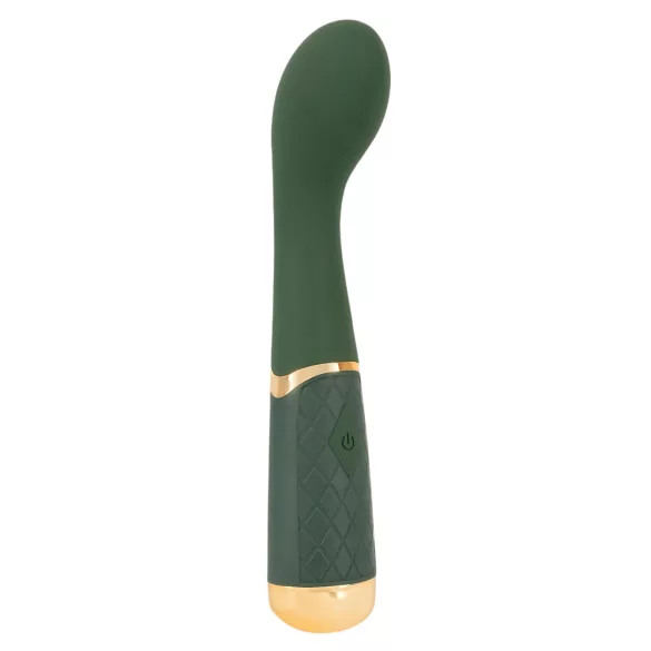 Emerald Love - G-punkti vibraator - laetav, veekindel - roheline