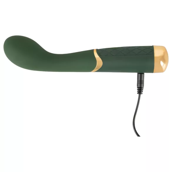 Emerald Love - G-punkti vibraator - laetav, veekindel - roheline
