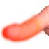 King Cock Plus 6,5 - munanditega lükkav vibraator - naturaalne