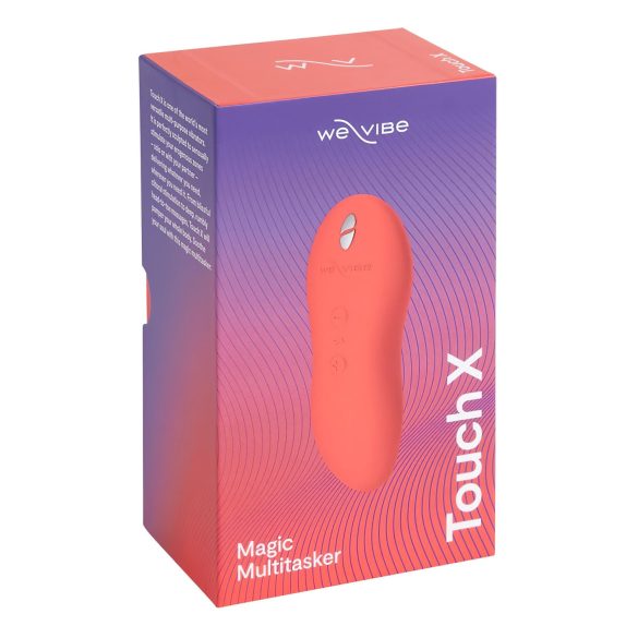 We-Vibe Touch X - akuga, veekindel kliitori vibraator (koral)