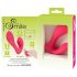 SMILE Panty - akutoitega, juhtmevaba 2in1 vibraator (roosa)