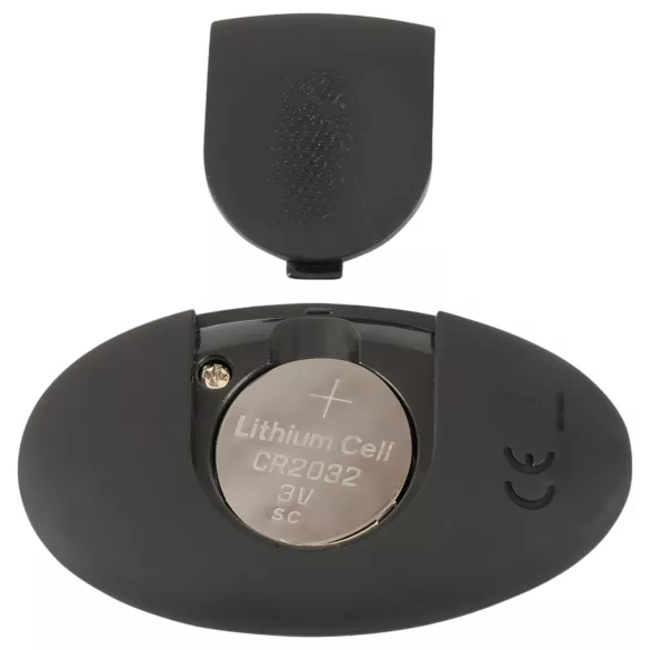 Rebel RC - juhtmevaba täispuhutav anaalseade vibraatoriga - must